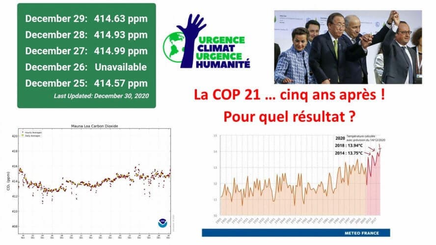 Cop21 : 5 ans pour faire quoi ?