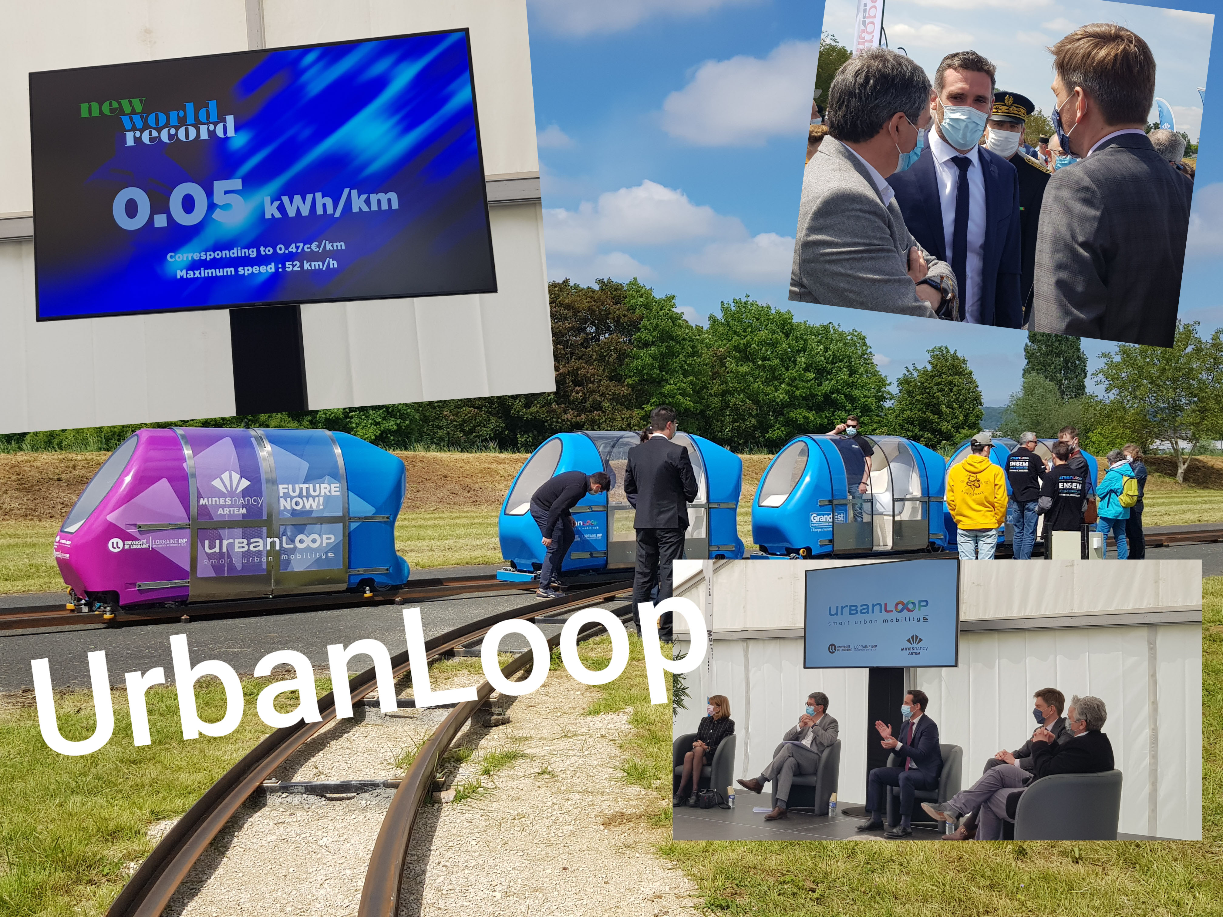 UrbanLoop : Record mondial d'empreinte carbone