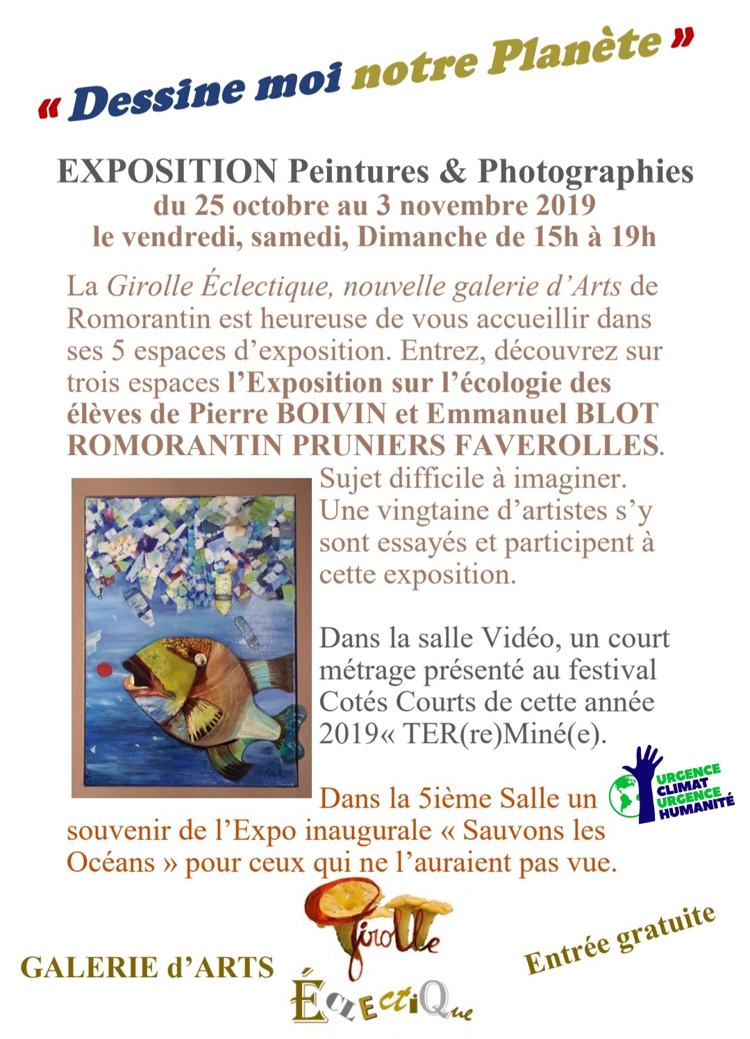 Exposition "Dessine moi notre Planète