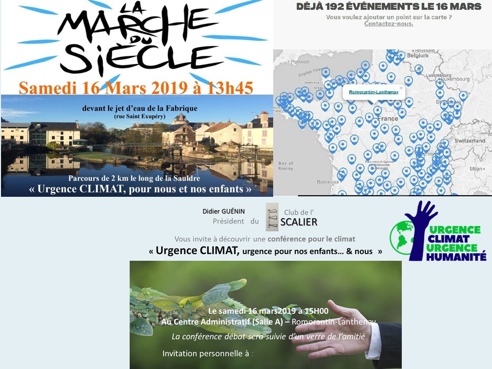 Conférence Urgence Climat, urgence pour nos enfants