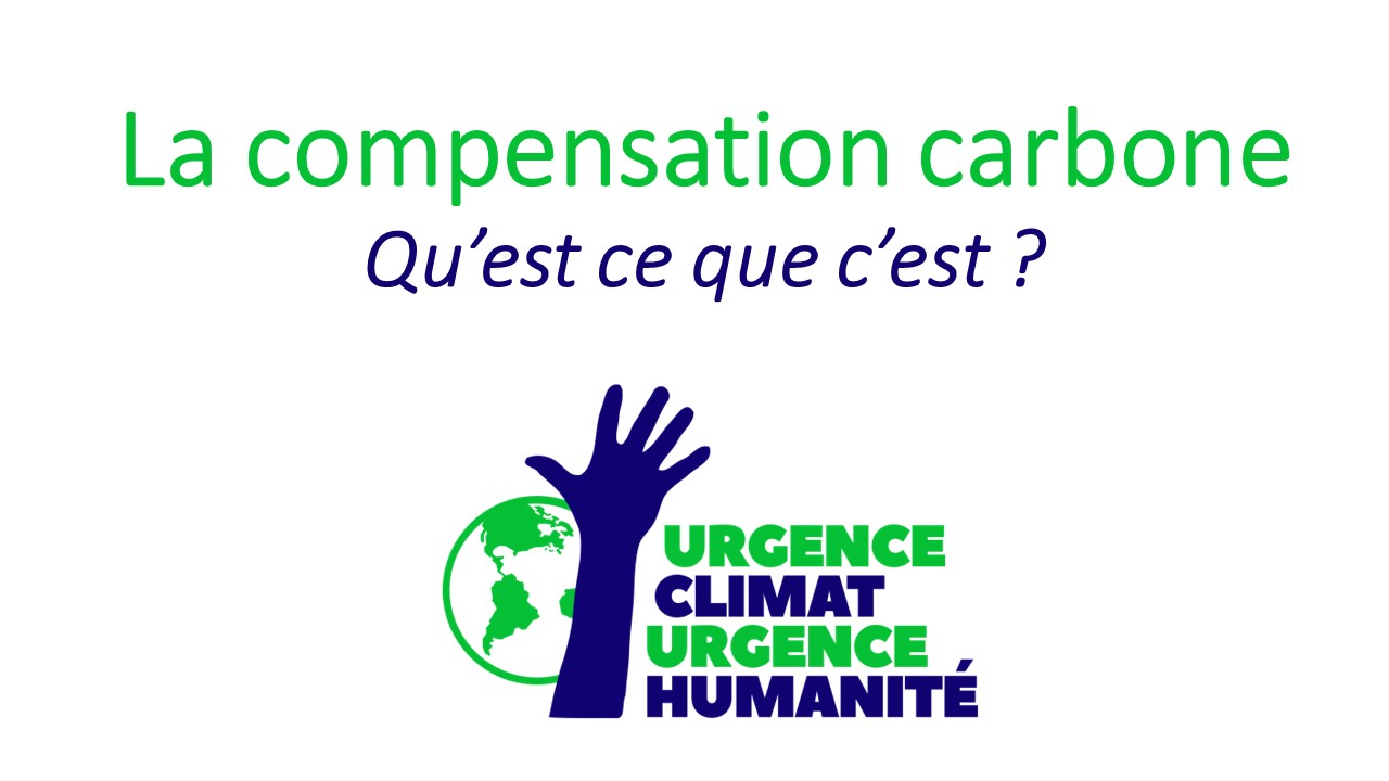 La compensation carbone