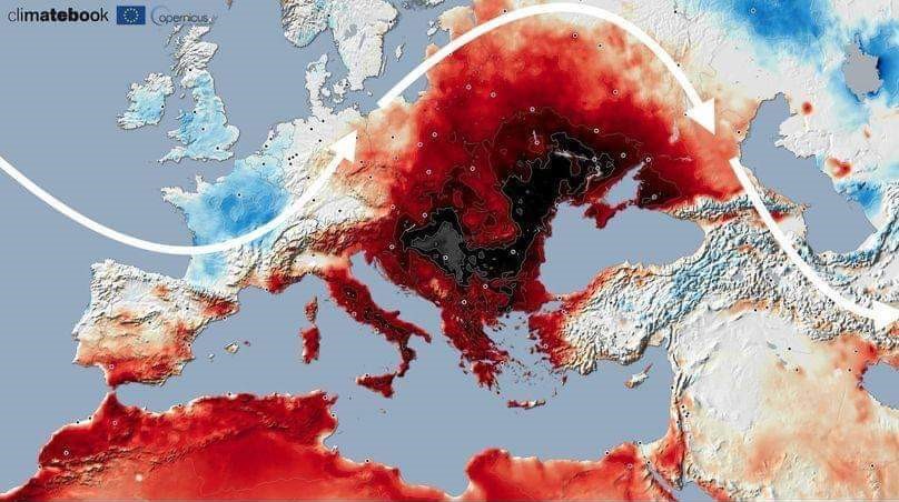 Le jour le plus chaud de l'Humanité