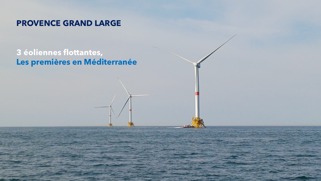 Eoliennes flottantes en Méditerranée